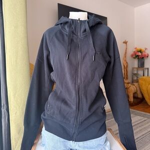 Oakley Black Full-Zip Hooded Sweatshirt